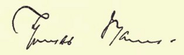 Thomas Mann signature